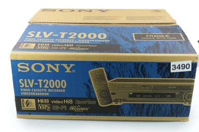Sony SLV-T2000 - VHS & Hi8 & Video8 combi Recorder | Player (BOXED) - Bild 1 von 4