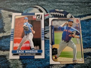 Zack Wheeler 2015 Donruss #123 New York Mets RC & Phillies ACE & BOWMAN #14🔥LOT - Bild 1 von 6