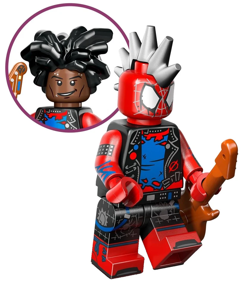LEGO® - Minifigure - Supereroi - colspi-2 - Spider-Punk (71050)