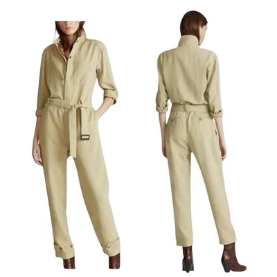 Polo Ralph Lauren полета костюм женщин 2 комбинезон итальянская ткань коготь молнии $495 - Изображение 1 из 4