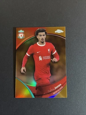 2024 Topps Chrome Liverpool Curtis Jones /50 - Image 1 of 3