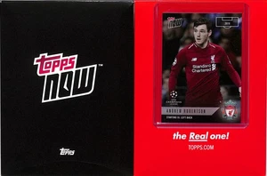 2018-19 TOPPS NOW UEFA ROAD 2 MADRID #XI-6 ANDREW ROBERTSON - LIVERPOOL - PR79 - Picture 1 of 2