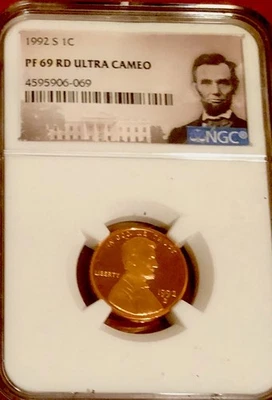 1992 S Lincoln Penny - Image 1 of 2