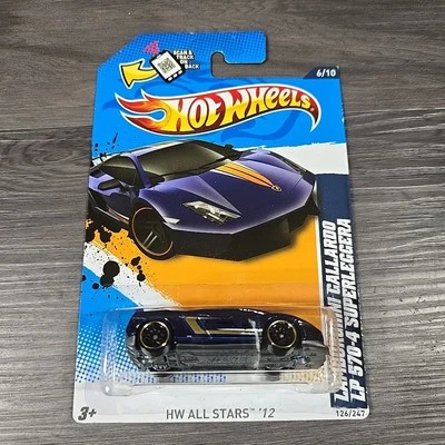 2012 Hot Wheels HW All Starts Lamborghini Gallardo LP 570-4 Superleggera - Image 1 of 2