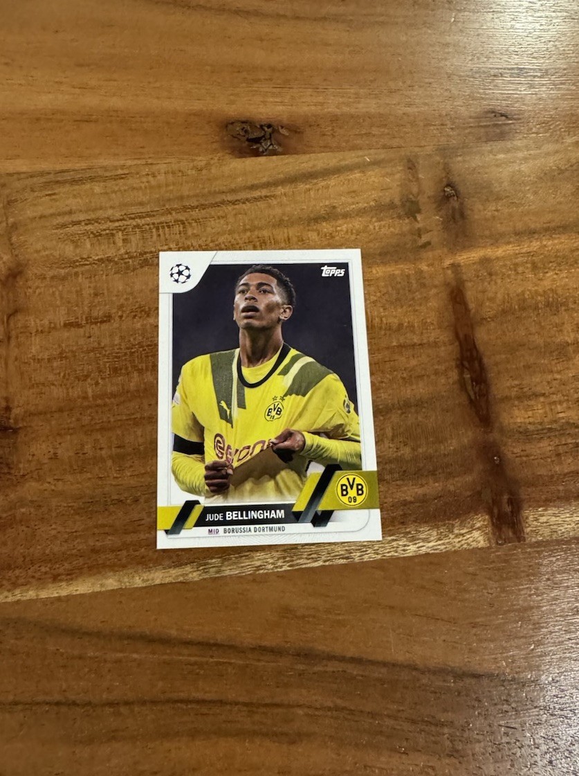 2023-24 Topps UEFA Club Competitions Jude Bellingham #112 2023-24 Topps UEFA Club Competitions Jude Bellingham #112