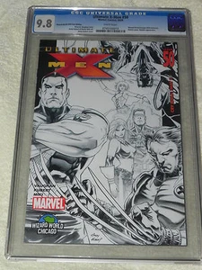 Marvel Comics - Ultimate X-men # 50 ( CGC 9.8 ) - Wizard Variant Sketch Cover - Picture 1 of 2