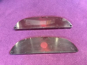1960 Ford Fairline Galaxie Tail Light Lens PAIR FRST60 L/R OE - Picture 1 of 3