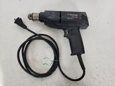 Broca elétrica com fio Sears Craftsman 3/8 polegadas modelo 315.101410 funciona muito bem EUA - Imagem 1 de 4