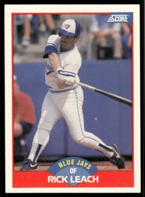 1989 Score #540 Rick Leach - Image 1 of 2