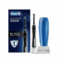 New Oral-B Pro 5000 SmartSeries Black Edition Rechargeable Toothbrush Bluetooth