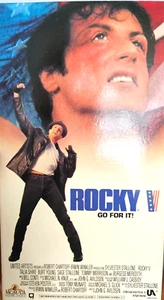 Rocky V (VHS, 1991) he again shows everyone why hes Americas fave undedog hero - Picture 1 of 3