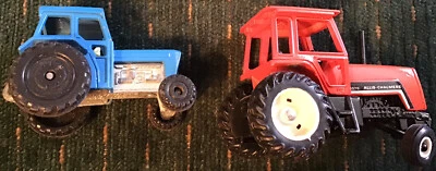 Allis Chalmers 8070 & Ford 1970 Made In England By Lesney 1/64 Scale Tractors - Image 1 of 4