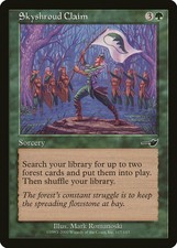 Skyshroud Claim Nemesis PLD Green Common MAGIC THE GATHERING CARD ABUGames