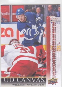 18/19 UD..WILLIAM NYLANDER..CANVAS..CARD # C76..MAPLE LEAFS..FREE COMBINED SHIP - Picture 1 of 1