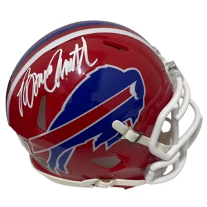 Bruce Smith Signed Buffalo Bills TB Mini Helmet Beckett Witness BAS COA - Picture 1 of 3