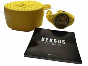 Orologio Versus Versace Donna vsp1r2721 Isola di Fuoco Giallo 39mm Cinturino Silicone - Foto 1 di 5