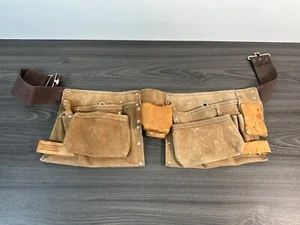 ATCHISON Leather Products Leather Tool Belt Carpenters Belt SP0100-95-C-4029 - Picture 1 of 14
