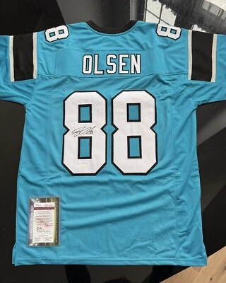 Camiseta Greg Olsen firmada por la NFL y autenticada por la JSA Foto 1 de 4