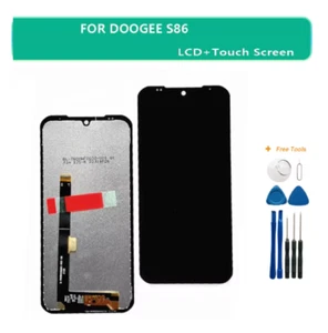 LCD Display Touch Screen with Digitizer Full Assembly For Doogee S86 Replacement - Zdjęcie 1 z 1