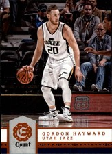2016-17 Panini Excalibur Count #169 Gordon Hayward