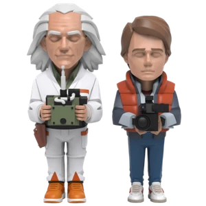 YARMS Back to the Future Part I Marty McFly & Doc Brown Figuren | Mighty Jaxx - Bild 1 von 9