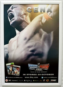 WWE Smackdown vs Raw 2011 RARE PS3 XBOX 360 42cm x 59cm Promotional Poster #2 - Picture 1 of 2