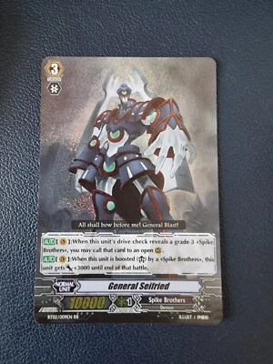 General Seifried - BT02/009EN RR Cardfight!  Vanguard Mint - Image 1 of 2
