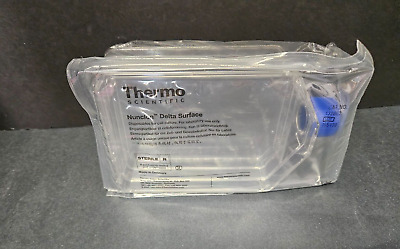 Thermo Scientific Culture Flask 500 Cm2 Nunclon Vent Cap Case Of 32 Flasks • 300$