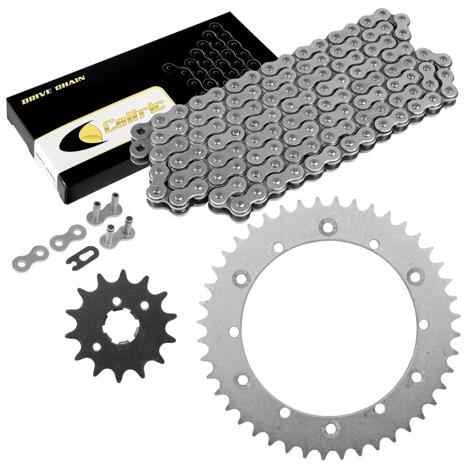 Kit de corrente de transmissão e rodas dentadas para Yamaha It465 1981 1982 / It490 1983 1984 - Imagem 1 de 4