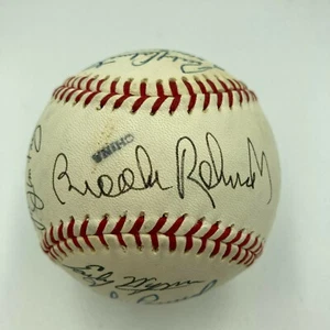 Brooks Robinson HOF Signed Cracker Jack Old Timers Game Baseball Beckett COA - Picture 1 of 9