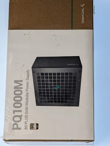 DeepCool PQ1000M 1000W 80+ Gold PSU – New, Factory Sealed, High Performance - Bild 1 von 4