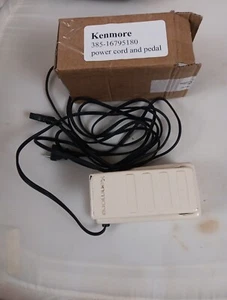 Kenmore Sewing Machine Metal Foot Control Pedal Model No. 21290 385-16795180 - Picture 1 of 9