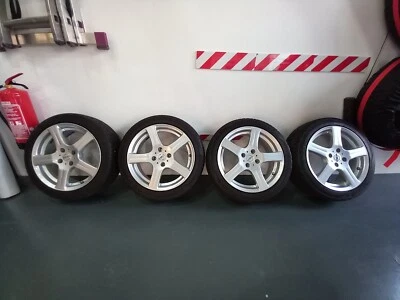 Kompletträder / Sommerreifen 195/45 R16 / Enzo Alufelgen - Bild 1 von 4