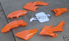 50Cc Dirt Pit Bike Orange Plastic Fairing Body Shell Shroud For Honda Crf50 Xr50