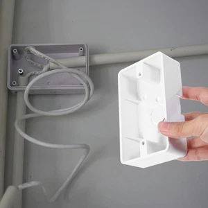 5pcs Wall Socket External Installation Box Wall Mounted Junction Case for - Picture 1 of 12