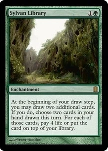 MTG Sylvan Library Commander's Arsenal - Picture 1 of 1