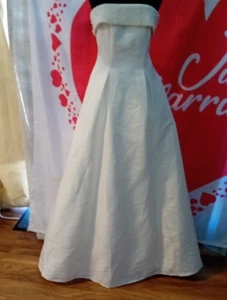 Wedding Dress size 10 ivory Chi-Chi Bridal, check measurements, F - Picture 1 of 6