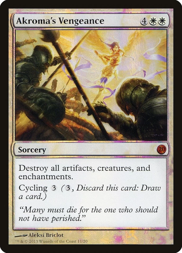 Akroma's Vengeance FOIL From the Vault: Twenty NM Mythic Rare CARD ABUGames - Image 1 of 1