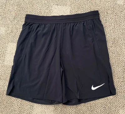 Nike Pro Shorts Athletic 8" Training Gym Dri-FIT DM5950-010 Black Men's Size XXL - Image 1 of 4