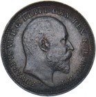 1902 Third Farthing - Edward VII British Bronze Coin - Very Nice