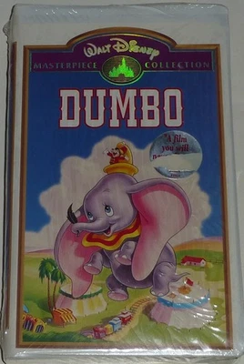 DISNEY DUMBO VHS TAPE CASSETTE MOVIE NEW SEALED Foto 1 de 2