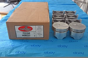 ENGINETECH P1501 (SIZE:040) FLAT TOP PISTONS fits: 63-92 FORD 4.7L 5.0L 289 302 - Picture 1 of 1