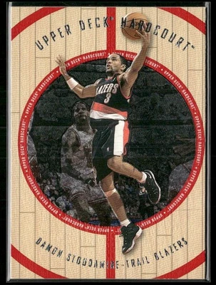 1998-99 UPPER DECK HARDCOURT DAMON STOUDAMIRE PORTLAND TRAIL BLAZERS #16 - Image 1 of 3