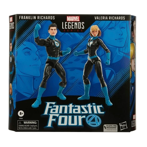 Franklin & Valeria Richards - Marvel Legends Fantastic Four 2-Pack - NEW Cover