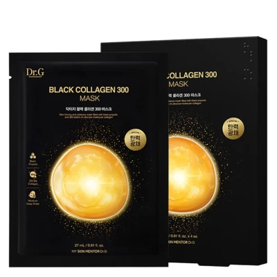 20 ct/ Dr.G Black Collagen 300 Mask  27mL /Glow/Propolis/Nourishing/Radiants - Image 1 of 4