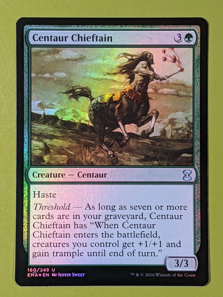 FOIL Centaur Chieftain x1 Eternal Masters 1x Magic the Gathering MTG - Image 1 of 1