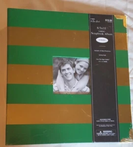 THE PAPER STUDIO 8.5X11 SCRAPBOOK ALBUM 10 Sheet protectors Foiled - Picture 1 of 8