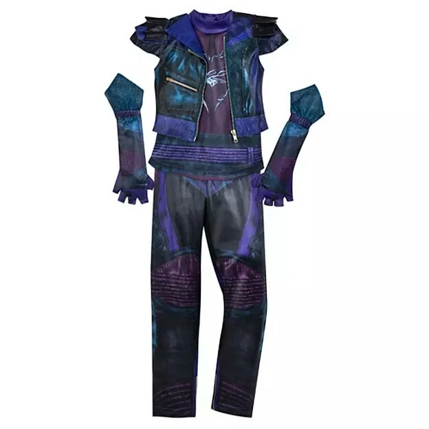 Disney Store Descendants Costume Mal Evie Halloween Dress Faux Leather Jacket  - Image 1 of 1