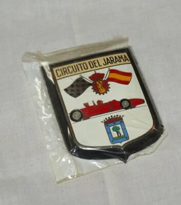 Circuito Del Jarama | *NOS* Vintage Grill Badge Spanish Grand Prix Shield Spain - Picture 1 of 7