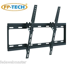 STAFFA PORTA TV UNIVERSALE LCD LED PLASMA DA 37" 42" 55" 70 SUPPORTO PARETE MURO - Bild 1 von 1